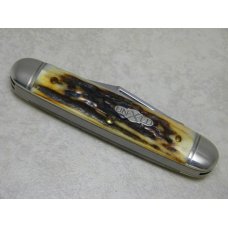 Great Eastern Cutlery Northfield UN-X-LD 2008 Burnt Stag 541308 Big Whittler Knife in Tube Great Eastern Cutlery Northfield UN-X-LD 2008 Burnt Stag 541308 Big Whittler Knife in Tube
