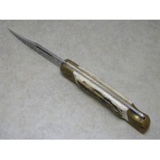 Puma Solingen Germany 1769 Anno 200th Anniversary Gold Etch Large Lockback Knife in Wood Box c.1969 Puma Solingen Germany 1769 Anno 200th Anniversary Gold Etch Large Lockback Knife in Wood Box c.1969