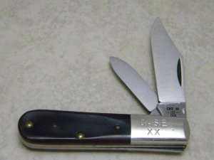 Case XX SS USA 7 Dot (1983) Saw Cut Delrin 62009 1/2 Barlow Knife