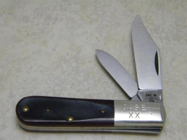 Case XX SS USA 7 Dot (1983) Saw Cut Delrin 62009 1/2 Barlow Knife Case XX SS USA 7 Dot (1983) Saw Cut Delrin 62009 1/2 Barlow Knife