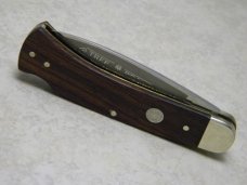 Boker Solingen Germany Stainless Tree Brand Classic Wood 1000 Lockback Knife c.1978-1984 Boker Solingen Germany Stainless Tree Brand Classic Wood 1000 Lockback Knife c.1978-1984