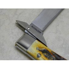 Case XX Stainless USA 4 Dot (1976) Stag 5111 1/2 L SSP Razor Edge Cheetah Pattern Knife Case XX Stainless USA 4 Dot (1976) Stag 5111 1/2 L SSP Razor Edge Cheetah Pattern Knife