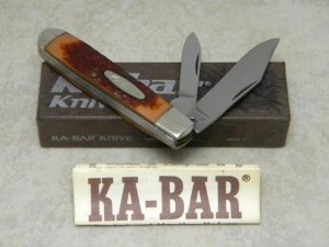 Ka-Bar 1026 USA Delrin Small Jack Knife in Box