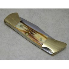 Case XX SS USA 6 Dot (1984) Stag 5158 LSSP MAKO Lockback Knife & Pouch in Box Case XX SS USA 6 Dot (1984) Stag 5158 LSSP MAKO Lockback Knife & Pouch in Box