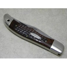 Case XX Stainless USA 4 Dot (1976) Laminated Wood 6265 SAB Folding Hunter Knife Case XX Stainless USA 4 Dot (1976) Laminated Wood 6265 SAB Folding Hunter Knife