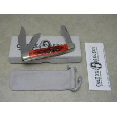 Case XX Select USA 1998 Red Bone 6347 SS Stockman Knife in Box Case XX Select USA 1998 Red Bone 6347 SS Stockman Knife in Box