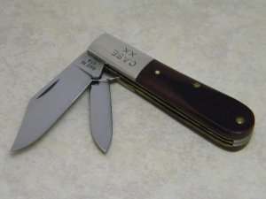 Case XX USA 3 Dot (1977) Delrin 62009 1/2 Barlow Knife