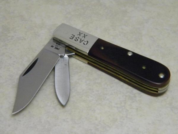 Case XX SS USA 7 Dot (1983) Delrin 62009 1/2 Barlow Knife