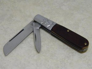 Boker Tree Brand Saw Cut Delrin #494 Sheepfoot Master Barlow Knife