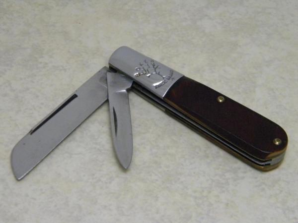 Boker Tree Brand Saw Cut Delrin #494 Sheepfoot Master Barlow Knife Boker Tree Brand Saw Cut Delrin #494 Sheepfoot Master Barlow Knife