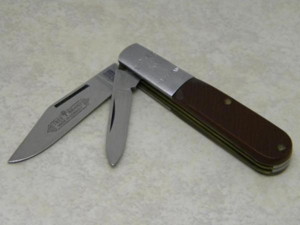 Boker Solingen Germany Tree Brand Saw Cut Delrin #493 Barlow Knife