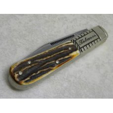 Bulldog Brand Solingen Germany 1986 Stag White Burley Ohio Tobacco Barlow Knife Bulldog Brand Solingen Germany 1986 Stag White Burley Ohio Tobacco Barlow Knife
