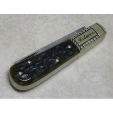 Bulldog Brand Solingen Germany 1986 Green Bone Bright Leaf Virginia Tobacco Barlow Knife Bulldog Brand Solingen Germany 1986 Green Bone Bright Leaf Virginia Tobacco Barlow Knife