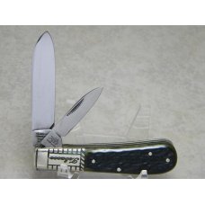 Bulldog Brand Solingen Germany 1986 Green Bone Bright Leaf Florida Tobacco Barlow Knife Bulldog Brand Solingen Germany 1986 Green Bone Bright Leaf Florida Tobacco Barlow Knife