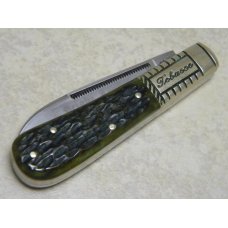 Bulldog Brand Solingen Germany 1986 Green Bone Bright Leaf Florida Tobacco Barlow Knife Bulldog Brand Solingen Germany 1986 Green Bone Bright Leaf Florida Tobacco Barlow Knife