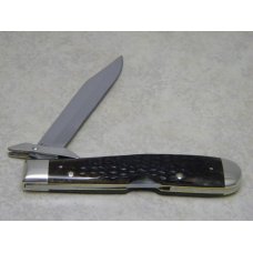 Case XX USA 3 Dot (1977) Pretty Bone 6111 1/2 Swing Guard Cheetah Pattern Lockback Knife Case XX USA 3 Dot (1977) Pretty Bone 6111 1/2 Swing Guard Cheetah Pattern Lockback Knife