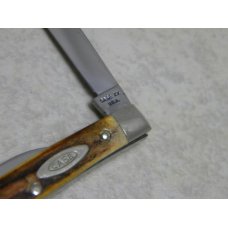 Case XX USA 1965-1969 Stag 5233 Little 2 Blade Stockman Knife Case XX USA 1965-1969 Stag 5233 Little 2 Blade Stockman Knife