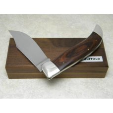 Case XX USA 4 Dot (1976) Wood P172 Buffalo Clasp Knife in Box Case XX USA 4 Dot (1976) Wood P172 Buffalo Clasp Knife in Box