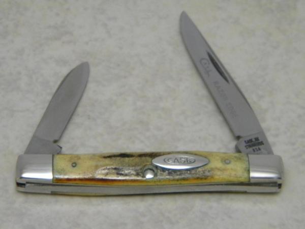 Case XX USA 4 Dot (1976) Stag 5233 SSP Razor Edge Pen Knife Case XX USA 4 Dot (1976) Stag 5233 SSP Razor Edge Pen Knife