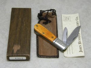 Russell USA Commemorative Issue 1875-1975 Delrin Barlow Knife in Box
