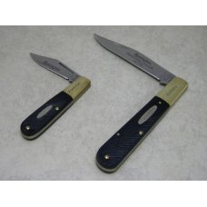 Remington Made in USA Limited Edition 1 of 1000 Black Barlow & Daddy Barlow Knife Set in Box Remington Made in USA Limited Edition 1 of 1000 Black Barlow & Daddy Barlow Knife Set in Box