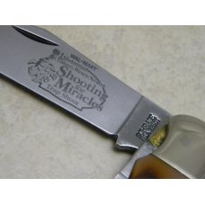 Schrade USA 225OT Old Timer Delrin Son of a Gun Saw Folding Hunter Knife & Pouch in Box