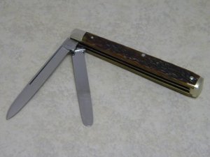 Hibbard, Spencer, Bartlett & Co. Brown Bone Doctor's Knife
