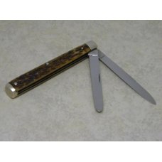 Hibbard, Spencer, Bartlett & Co. Brown Bone Doctor's Knife Hibbard, Spencer, Bartlett & Co. Brown Bone Doctor's Knife