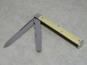 Remington Made in USA Imitation Piano Key Ivory or French Ivory Doctor's Knife c.1930's