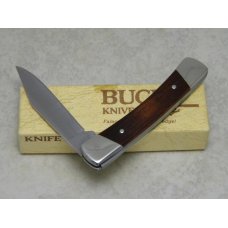Buck 704 USA Wood Maverick Folding Pocket Knife in Box c.1988