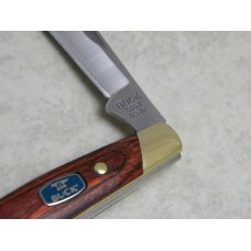 Buck 303 USA Wood & Brass Cadet Stockman Knife in Box c.2016 Buck 303 USA Wood & Brass Cadet Stockman Knife in Box c.2016