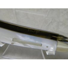 G. Ibberson Sheffield England Stan Shaw 1973 Pearl 3 Blade Sowbelly Knife G. Ibberson Sheffield England Stan Shaw 1973 Pearl 3 Blade Sowbelly Knife