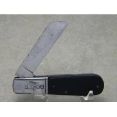 Vintage Boker Tree Brand Black 1 Blade Sheepfoot Barlow Knife