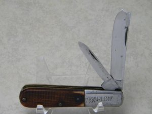 American Knife Co. Sabre Solingen Germany Bone Razor Barlow Knife c.1960's