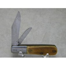 Vintage Hibbard Spencer Bartlett & Co. Saw Cut Bone Barlow Knife Vintage Hibbard Spencer Bartlett & Co. Saw Cut Bone Barlow Knife