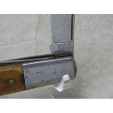 Vintage Hibbard Spencer Bartlett & Co. Saw Cut Bone Barlow Knife Vintage Hibbard Spencer Bartlett & Co. Saw Cut Bone Barlow Knife