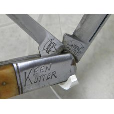 Vintage Keen Kutter Saw Cut Bone Model # K2881 3/4 Barlow Knife c.1870-1940 Vintage Keen Kutter Saw Cut Bone Model # K2881 3/4 Barlow Knife c.1870-1940