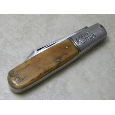 Vintage Keen Kutter Saw Cut Bone Model # K2881 3/4 Barlow Knife c.1870-1940 Vintage Keen Kutter Saw Cut Bone Model # K2881 3/4 Barlow Knife c.1870-1940