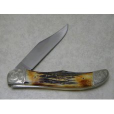 Case XX Stainless USA 1976 Stag 5165 Scrolled The American Spirit Bicentennial Folding Hunter Knife Case XX Stainless USA 1976 Stag 5165 Scrolled The American Spirit Bicentennial Folding Hunter Knife