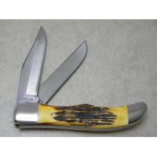 Case XX Stainless USA 4 Dot (1976) Stag 5265 SAB SSP Razor Edge Folding Hunter Knife Case XX Stainless USA 4 Dot (1976) Stag 5265 SAB SSP Razor Edge Folding Hunter Knife