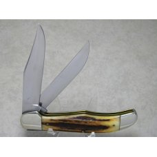 Case XX USA 1965-69 Stag 5265 SAB XX Frame Not Drilled Folding Hunter Knife Case XX USA 1965-69 Stag 5265 SAB XX Frame Not Drilled Folding Hunter Knife