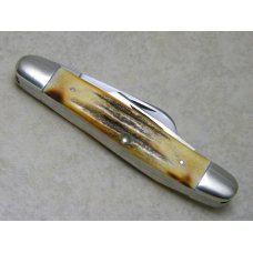 Case XX Stainless USA 2 Dot (1978) Stag 5347 HP SSP Red Etch Stockman Knife Case XX Stainless USA 2 Dot (1978) Stag 5347 HP SSP Red Etch Stockman Knife