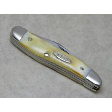 Case XX Stainless USA 2 Dot (1978) Stag 5220 SSP Red Etch Peanut Knife Case XX Stainless USA 2 Dot (1978) Stag 5220 SSP Red Etch Peanut Knife