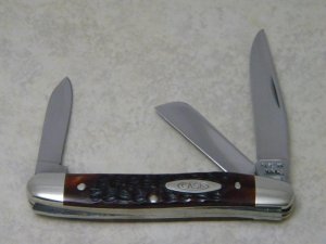 Case XX USA 9 Dot (1971) Bone 6318HE Stockman Knife