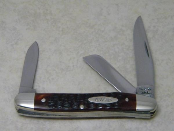 Case XX USA 9 Dot (1971) Bone 6318HE Stockman Knife Case XX USA 9 Dot (1971) Bone 6318HE Stockman Knife