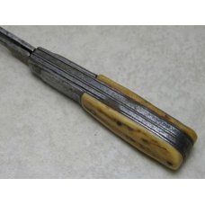 Providence Cutlery Co. Sheffield Genuine Stag Barlow Knife c.1800's Very Rare Knife Providence Cutlery Co. Sheffield Genuine Stag Barlow Knife c.1800's Very Rare Knife