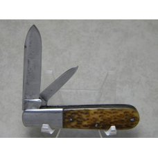 Hartford Cutlery Co. Jigged Bone Barlow Knife Early 1900's Very Rare Knife Hartford Cutlery Co. Jigged Bone Barlow Knife Early 1900's Very Rare Knife