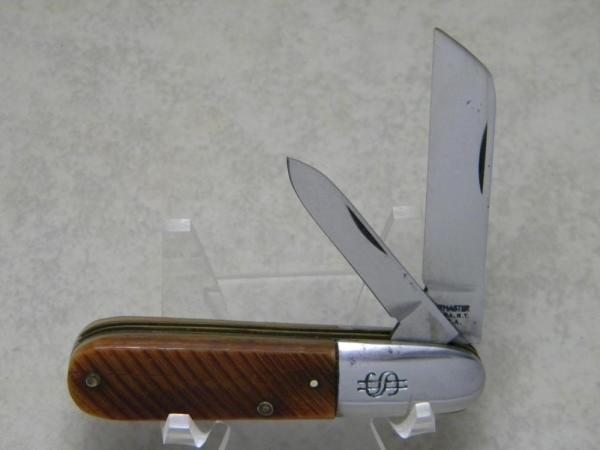 Kutmaster Utica NY USA Saw Cut Bone Sheepfoot Barlow Knife c.1950's Kutmaster Utica NY USA Saw Cut Bone Sheepfoot Barlow Knife c.1950's