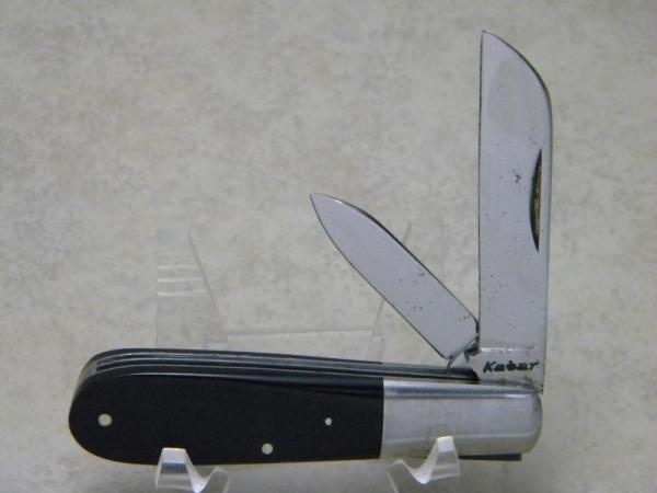 Kabar Black 2 Blade Sheepfoot Barlow Knife c.Pre-1963 Kabar Black 2 Blade Sheepfoot Barlow Knife c.Pre-1963