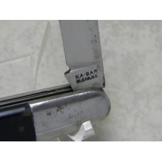 Ka-Bar Olean NY Saw Cut Black 2 Blade Barlow Knife c.1923-1950 Ka-Bar Olean NY Saw Cut Black 2 Blade Barlow Knife c.1923-1950